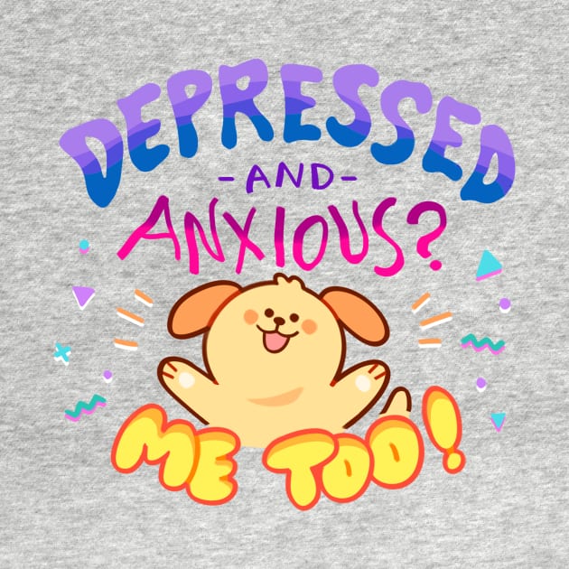 Depressed and Anxious Doggo by giraffalope